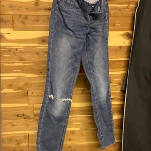 Girls justice jeans size 10
